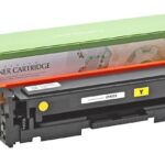 Static Control Toner Cartridge Yellow, Compatible with HP 201X CF402X/Canon CRG 045H