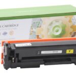 Static Control Toner Cartridge Yellow, Compatible with HP 410A (CF412A)/Canon CRG 046