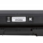 Compatible Static-Control HP Cartridge No.203A Black 1,4K (CF540A)/Canon CRG-054K New chip