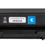Static Control Toner Cartridge Cyan (New Chip), Compatible with HP 203A (CF541A)/Canon CRG 054