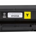 Static Control Toner Cartridge Yellow (New Chip), Compatible with HP 203A (CF542A)/Canon CRG 054