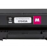 Static Control Toner Cartridge Magenta (New Chip), Compatible with HP 203A (CF543A)/Canon CRG 054