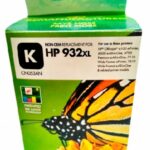 Static Control Ink Cartridge Black, Compatible with HP 932XL (CN053AE)