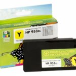 Compatible Static Control HP 953XL (F6U18AE) Ink Cartridge, Yellow (New chip)