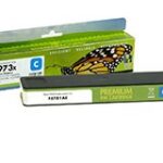 Static Control Ink Cartridge Cyan (New Chip), Compatible with HP 973X (F6T81AE)
