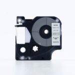 CompatibleDymo S0720530 D1 45013 Tape 12mm x 7m Black on White