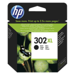 HP 302XL (F6U68AE) Ink Cartridge, Black