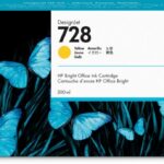 HP 728 (F9K15A) Ink Cartridge, Yellow