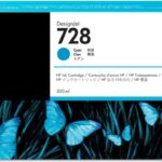 HP 728 (F9K17A) Ink Cartridge, Cyan