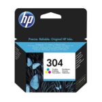 HP 304 Tri-color (N9K05AE) Ink Cartridge, CMY