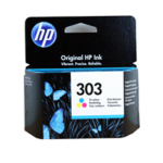 HP 303 Tri-color (T6N01AE) Ink Cartridge, CMY