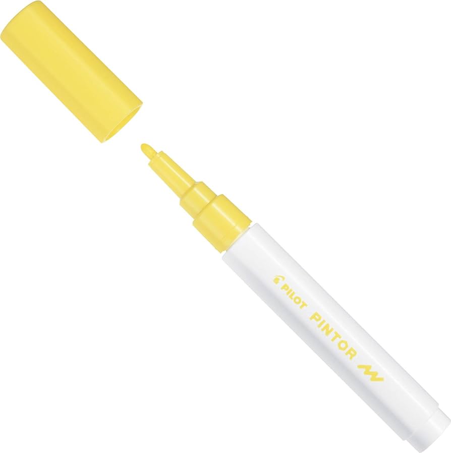 Värvimarker PILOT Pintor  0,7mm kollane - Pilt 1