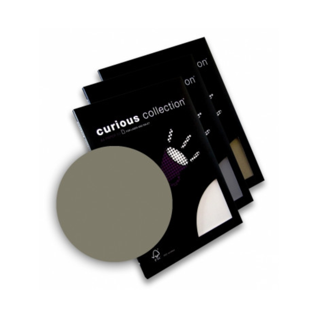 Dekoratiivpaber A4 120g CURIOUS Metallics Galvanised (408163) 50 lehte - Image 1