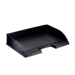 Dokumendisahtel LEITZ Plus A4 avatud pikemast küljest must