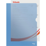 Kiletasku L-tasku A4 ESSELTE 115mic 100tk sinine