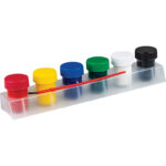 Guaššvärvid CENTRUM 20ml x 6 värvi