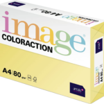 Värviline paber A4 80g IMAGE Coloraction nr.55 kahvatukollane (Desert) 500 lehte