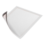 Inforaam magnetiline A4 DURAFRAME Magnetic hõbehall 5tk pakis