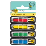 Järjehoidja 11,9x43,2mm POST-IT 684-ARR3 4 värvi pakis