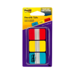 Järjehoidja 25,4x38mm POST-IT 686RYB 3 värvi pakis