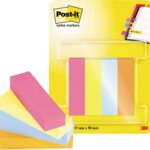 Järjehoidja paberist 15x50mm POST-IT 4 värvi x 50 lehte