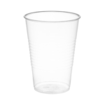 Joogitops 200ml läbipaistev valge 100tk pakis