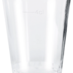 Joogitops 4cl PS läbipaistev 40tk/pk