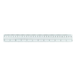 Joonlaud 50cm plastikust läbipaistev