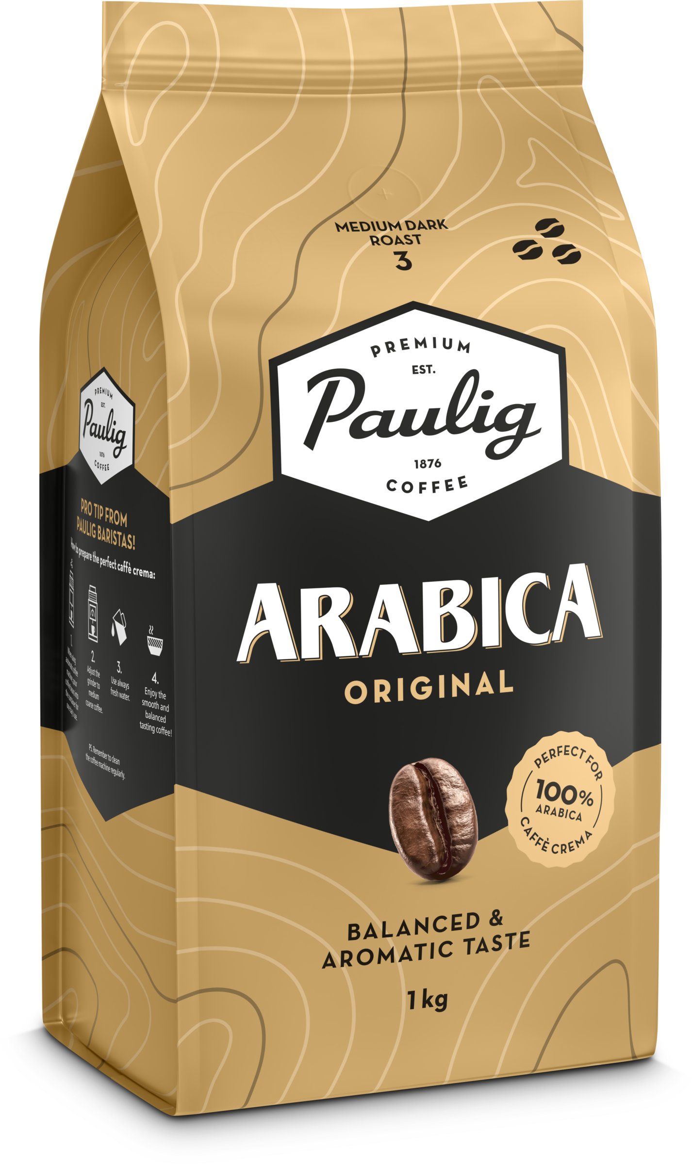 jpglarge_arabica_original_1kg_bean_rgb-27 Kohvioad PAULIG Arabica 1kg - Image 1