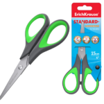 Käärid 15cm ERICH KRAUSE Standard kummeeritud käepidemega