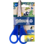 Käärid CENTRUM Zoo 13cm lastele tömbi otsaga, assortii