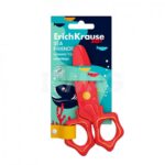 Käärid 12cm ERICH KRAUSE lastele tömbi otsaga plastikust