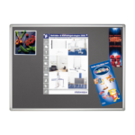 Kangastahvel 900x600mm hall kangas metallraamis FRANKEN