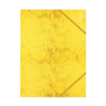 Kartongmapp kummiga FOROFIS A4 kollane