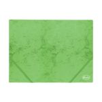 Kartongmapp kummiga FOROFIS A4 roheline