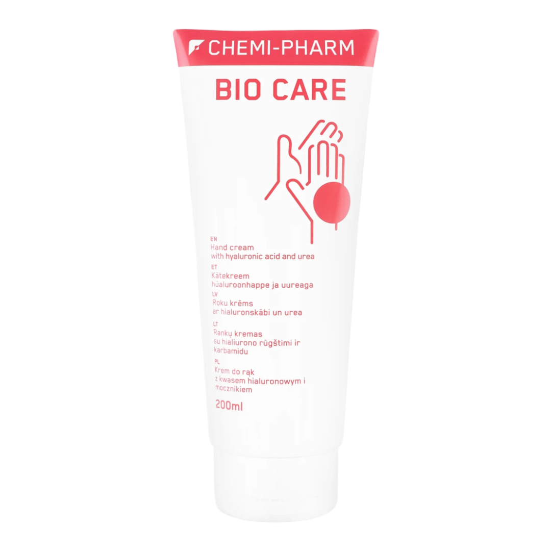 katekreem_chemi-pharm_bio-care_hualuroonhappega_200ml-10 Kätekreem CHEMI-PHARM Bio-Care hüaluroonhappega 200ml - Image 1