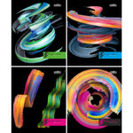 Kaustik klamberköites A5 Magic ruuduline 96 lehte