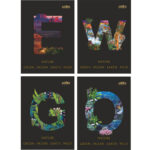 Kaustik klamberköites A5 Nature ruuduline 96 lehte