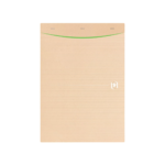 Kaustik klamberköites ülevalt A4 ruuduline OXFORD Touareg Recycled 80 lehte