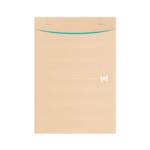 Kaustik klamberköites ülevalt A5 ruuduline OXFORD Touareg Recycled 80 lehte