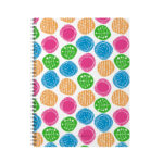 Kaustik spiraalköites A4 ERICH KRAUSE Buttons, ruuduline 60 lehte EOL