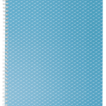 Kaustik spiraalköites A4 ruuduline ESSELTE Colour´Breeze perf., augustatud kartongkaaned 80 lehte