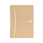 Kaustik spiraalköites A4 ruuduline OXFORD Touareg Recycled 50 lehte