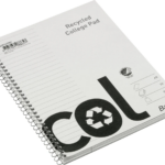 Kaustik spiraalköites A5+ jooneline BANTEX College Recycled kartongkaaned 70 lehte