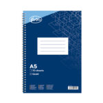 Kaustik spiraalköites A5 ruuduline FOROFIS kartongkaaned 70 lehte