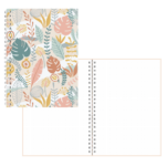 Kaustik spiraalköites A5 täpisisu kartongkaaned 60 lehte