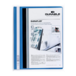 Kiirköitja A4 DURABLE Duraplus esikaane taskuga sinine