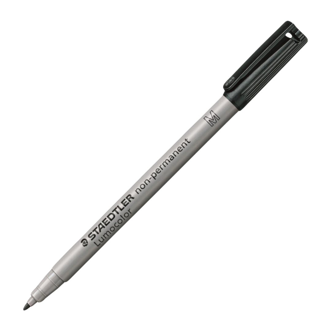 Kilemarker OHP STAEDTLER Lumocolor 311 S 0,4mm kustutatav must - Image 1