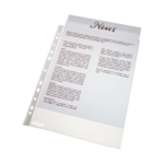 Kiletasku köidetav A4 ESSELTE 43mic ülevalt avatud 25tk