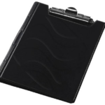 Kirjutusalus kaanega PANTA PLAST A4 suure klambriga must